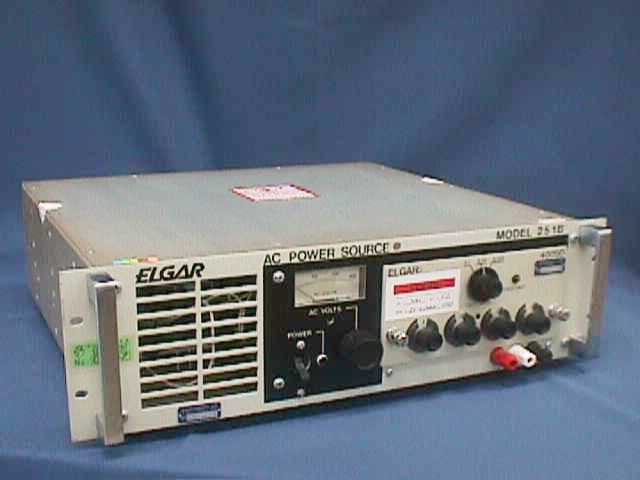 AC POWER SUPPLY ELGAR / 251B 400SD 989 located at Provendum exhibition in Laussanne (the photo contains one of the item in stock) AC POWER SUPPLY ELGAR / 251B 400SD (989)