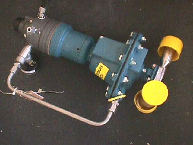 AIR ACTUATED 0-STATIC DIAPHRAGM VALVE ITT / 0-5-F-419-6-R2-34-3213 74968 located at Provendum exhibition in Laussanne (the photo contains one of the item in stock) AIR ACTUATED 0-STATIC DIAPHRAGM VALVE ITT / 0-5-F-419-6-R2-34-3213 (74968)