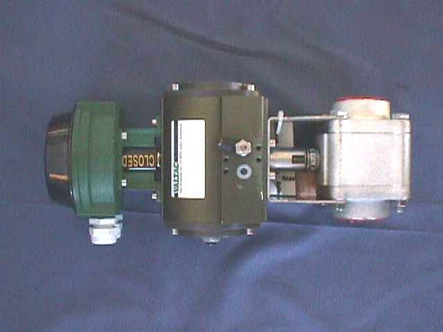 AIR ACTUATED BALL VALVE VALTAC0 INTERVAL / 1566-RRCC-DN40-FB-VSR8-NC 70345 located at Provendum exhibition in Laussanne (the photo contains one of the item in stock) AIR ACTUATED BALL VALVE VALTAC0 INTERVAL / 1566-RRCC-DN40-FB-VSR8-NC (70345)