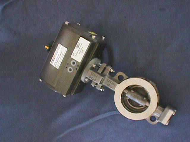 AIR ACTUATED BUTTERFLY VALVE INTERVAL VALTACO / VSR 20 DN80-PN25 74830 located at Provendum exhibition in Laussanne (the photo contains one of the item in stock) AIR ACTUATED BUTTERFLY VALVE INTERVAL VALTACO / VSR 20 DN80-PN25 (74830)