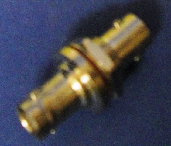 BNC FEMALE FEMALE ADAPTER, Lot of 10 9902 located at Provendum exhibition in Laussanne (the photo contains one of the item in stock) BNC FEMALE FEMALE ADAPTER, Lot of 10 (9902)