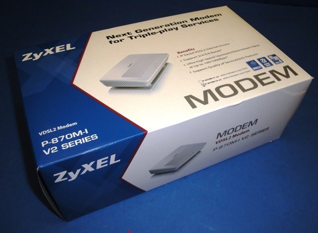 DSL MODEM ZYXEL / P-870M-I V2 (9786) 