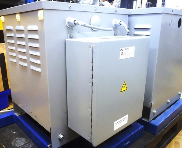 ELECTRICAL TRANSFORMER MARELCO POWER SYSTEM / M-15893E 9804 located at Provendum exhibition in Laussanne (the photo contains one of the item in stock) ELECTRICAL TRANSFORMER MARELCO POWER SYSTEM / M-15893E (9804)