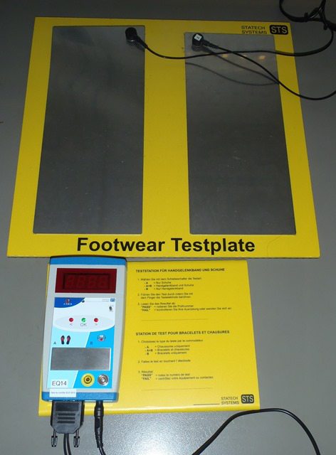 ELECTROSTATIC TEST STATECH SYSTEMS / LFP-4015 9734 located at Provendum exhibition in Laussanne (the photo contains one of the item in stock) ELECTROSTATIC TEST STATECH SYSTEMS / LFP-4015 (9734)