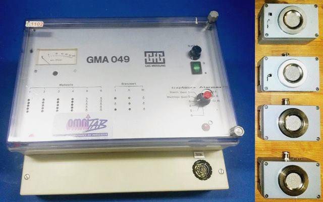 ETO ETHYLENE OXYDE DETECTOR MONITOR GFG / GMA 049 2 (1102) 