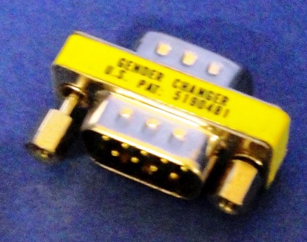GENDER D-SUB-9 ADAPTER 9900 located at Provendum exhibition in Laussanne (the photo contains one of the item in stock) GENDER D-SUB-9 ADAPTER (9900)