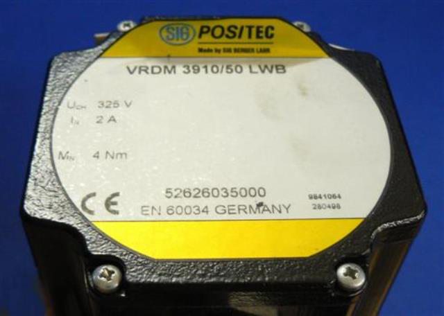LABELLING MACHINE MOTOR VRDM / 39-1 LWB 2-0A 52626035000 73848 located at Provendum exhibition in Laussanne (the photo contains one of the item in stock) LABELLING MACHINE MOTOR VRDM / 39-1 LWB 2-0A 52626035000 (73848)