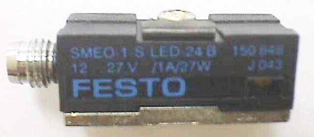MAGNETIC PROXIMITY SENSOR, Lot of 4 FESTO / 150853 SME-3-SL-LED-24B 73918 located at Provendum exhibition in Laussanne (the photo contains one of the item in stock) MAGNETIC PROXIMITY SENSOR, Lot of 4 FESTO / 150853 SME-3-SL-LED-24B (73918)