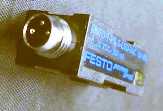 MAGNETIC PROXIMITY SENSOR, Lot of 5 FESTO / 151685 SMTO-1-PS-S-LED-24C (73904) 