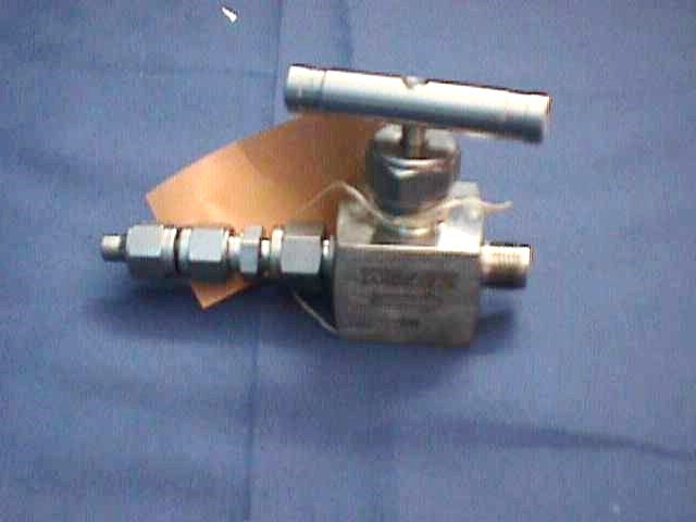 MANUAL NEEDLE VALVE, Lot of 5 ARBOR / SS26V8 (70458) 