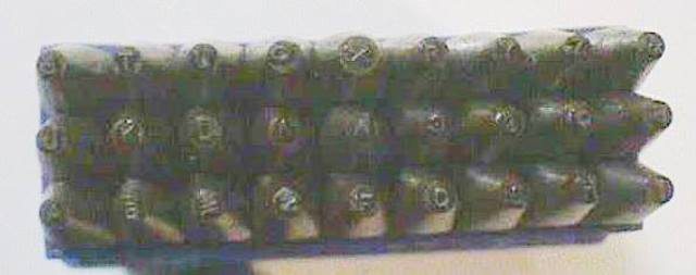 METAL STAMPING CHAR SET 9671 located at Provendum exhibition in Laussanne (the photo contains one of the item in stock) METAL STAMPING CHAR SET (9671)
