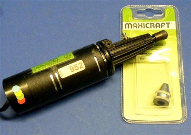 MICRO DRILLER POLISHER, Lot of 2 MAXICRAFT / JUPITER-MOD-50 100 953 located at Provendum exhibition in Laussanne (the photo contains one of the item in stock) MICRO DRILLER POLISHER, Lot of 2 MAXICRAFT / JUPITER-MOD-50 100 (953)