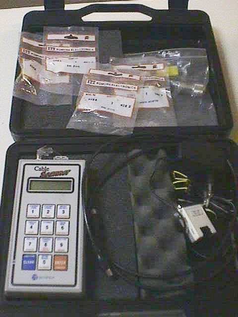 NETWORK CABLE TESTER MICROTEST / CABLE SCANNER 2703 located at Provendum exhibition in Laussanne (the photo contains one of the item in stock) NETWORK CABLE TESTER MICROTEST / CABLE SCANNER (2703)