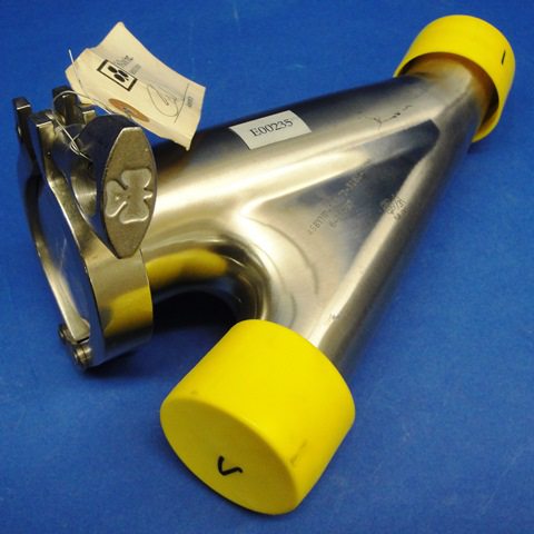 NON-RETURN CHECK VALVE, Lot of 2 ALFA LAVAL / 45BYMP-1 1/2 - 316 SFY 72779 located at Provendum exhibition in Laussanne (the photo contains one of the item in stock) NON-RETURN CHECK VALVE, Lot of 2 ALFA LAVAL / 45BYMP-1 1/2 - 316 SFY (72779)