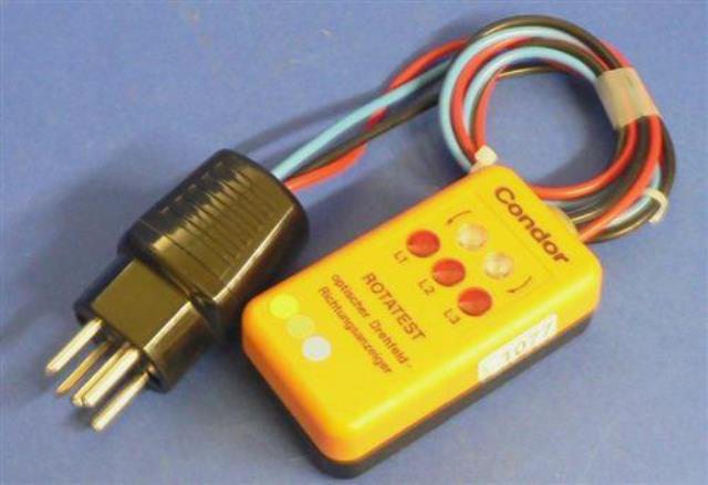 PHASE TESTER CONDOR / ROTATEST 1077 located at Provendum exhibition in Laussanne (the photo contains one of the item in stock) PHASE TESTER CONDOR / ROTATEST (1077)