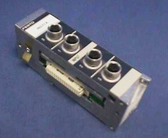PNEUMATIC MODULE, Lot of 4 FESTO / 18671 VIGE-03-FB-4 72968 located at Provendum exhibition in Laussanne (the photo contains one of the item in stock) PNEUMATIC MODULE, Lot of 4 FESTO / 18671 VIGE-03-FB-4 (72968)