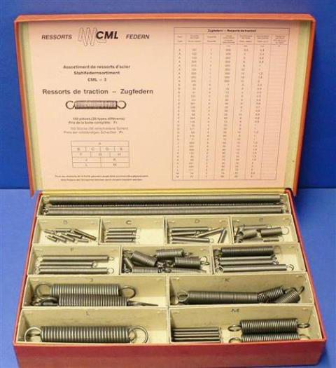 SPRINGS CML 9009 located at Provendum exhibition in Laussanne (the photo contains one of the item in stock) SPRINGS CML (9009)