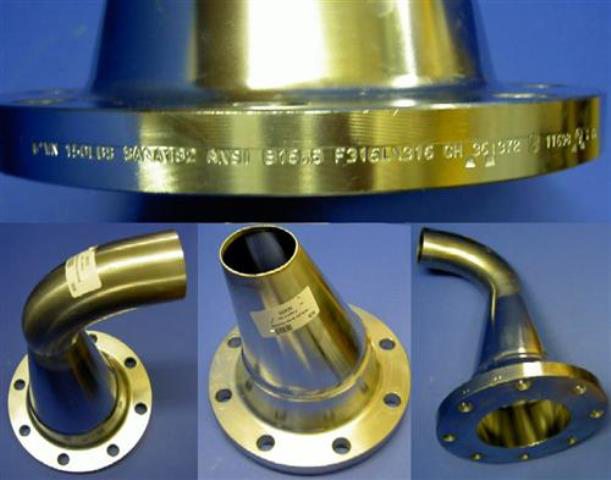 STAINLESS STEEL CONNECTING FLANGE WAUKESHA 75030 located at Provendum exhibition in Laussanne (the photo contains one of the item in stock) STAINLESS STEEL CONNECTING FLANGE WAUKESHA (75030)