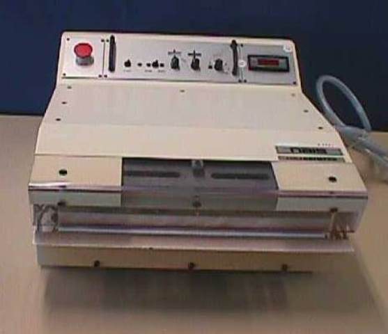 THERMOSEALING MACHINE NAIS / POLIKRIMPER C 7782 located at Provendum exhibition in Laussanne (the photo contains one of the item in stock) THERMOSEALING MACHINE NAIS / POLIKRIMPER C (7782)