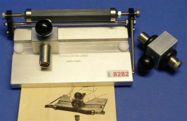 TWEEZER GRINDER BERGEON 8282 located at Provendum exhibition in Laussanne (the photo contains one of the item in stock) TWEEZER GRINDER BERGEON (8282)