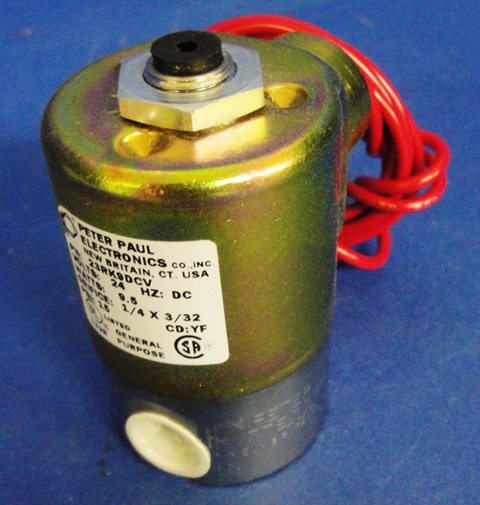 VACUUM VALVE PETER PAUL / N YF 74663 located at Provendum exhibition in Laussanne (the photo contains one of the item in stock) VACUUM VALVE PETER PAUL / N YF (74663)
