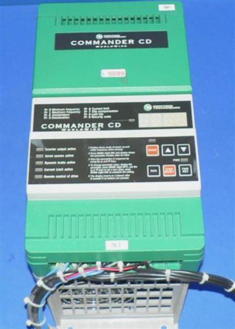 VARIABLE FREQUENCY DRIVE VFD CONTROL TECHNIQUES / COMMANDER CD 400K 9099 located at Provendum exhibition in Laussanne (the photo contains one of the item in stock) VARIABLE FREQUENCY DRIVE VFD CONTROL TECHNIQUES / COMMANDER CD 400K (9099)