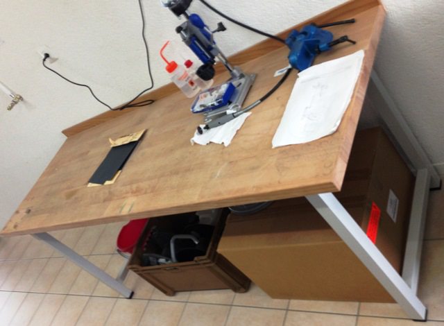 WORKBENCH KEISER KRAFT / 717341 1316 located at Provendum exhibition in Laussanne (the photo contains one of the item in stock) WORKBENCH KEISER KRAFT / 717341 (1316)