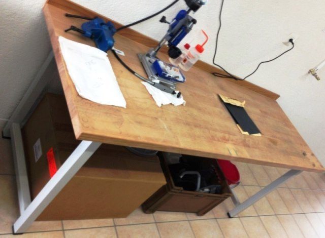 WORKSHOP WORKBENCH LISTA 8707 located at Provendum exhibition in Laussanne (the photo contains one of the item in stock) WORKSHOP WORKBENCH LISTA (8707)