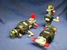 AIR ACTUATED DIAPHRAGM VALVE, Lot of 2 ITT / 1-F-428-9-4-R2-36-A208 (72088)