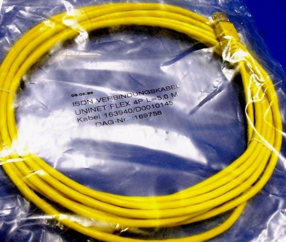 CABLE RESEAU RJ45 5S, Lot de 10 DAETWYLER UNINET / FLEX 4P  (9892) 