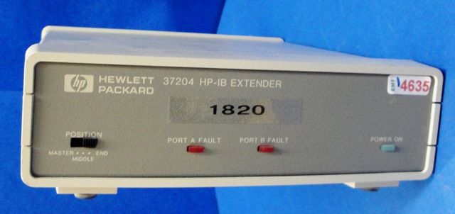 CONVERTISSEUR HP-IB-ETHERNET HP / HP37204 4635 en exposition chez Provendum à Lausanne (la photo contient un des exemplaires en stock) CONVERTISSEUR HP-IB-ETHERNET HP / HP37204 (4635)