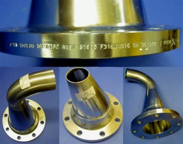 FLANGE CONNECTION INOX WAUKESHA 75030 en exposition chez Provendum à Lausanne (la photo contient un des exemplaires en stock) FLANGE CONNECTION INOX WAUKESHA (75030)