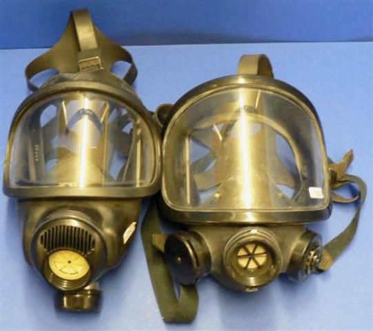 MASQUE GAZ, Lot de 2 AUERR / 3 S-E (2501) 