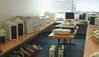 TABLE CONFERENCE MODULAIRE PLIANTE, Lot de 7 ULME (8717)